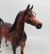 HEAT MISER-OOAK DAPPLE GOLDEN BAY ARABIAN HORSE 12/14/18