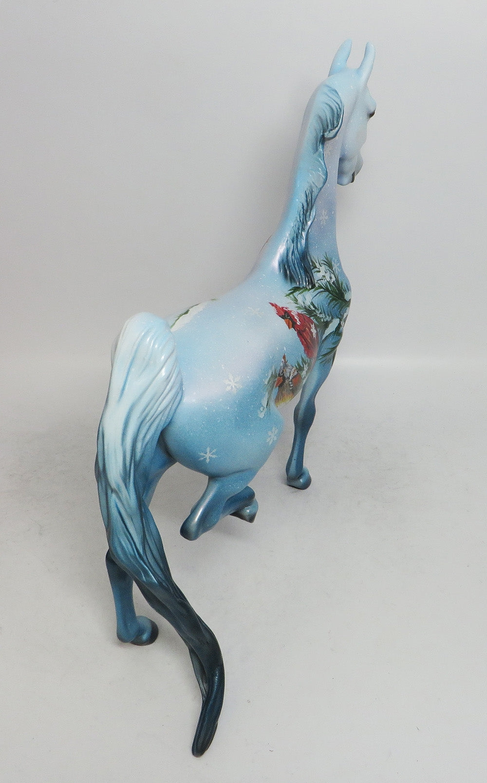 BIRDS OF A FEATHER-OOAK HOLIDAY DECORATOR SADDLEBRED BY DAWN QUICK 12/14/18