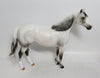 IRON MANIA-OOAK DAPPLE FLEABIT GREY ISH MODEL HORSE BY AUDREY DIXON 12/14/18