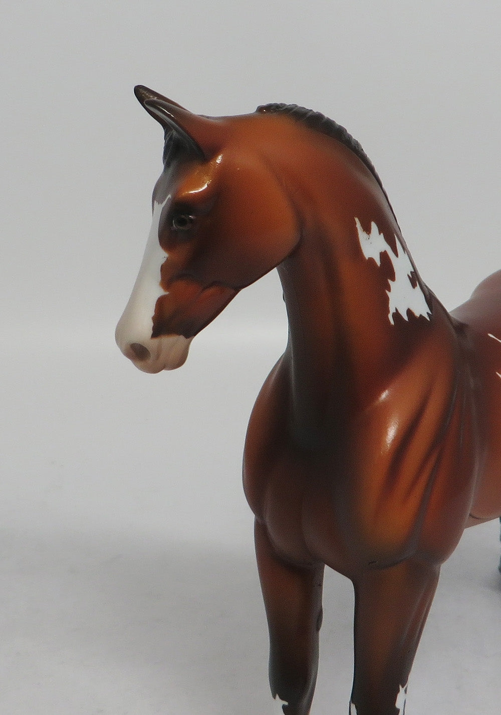 POETRY GENERATOR - OOAK BAY PINTO PEBBLES MODEL HORSE SHCF2018