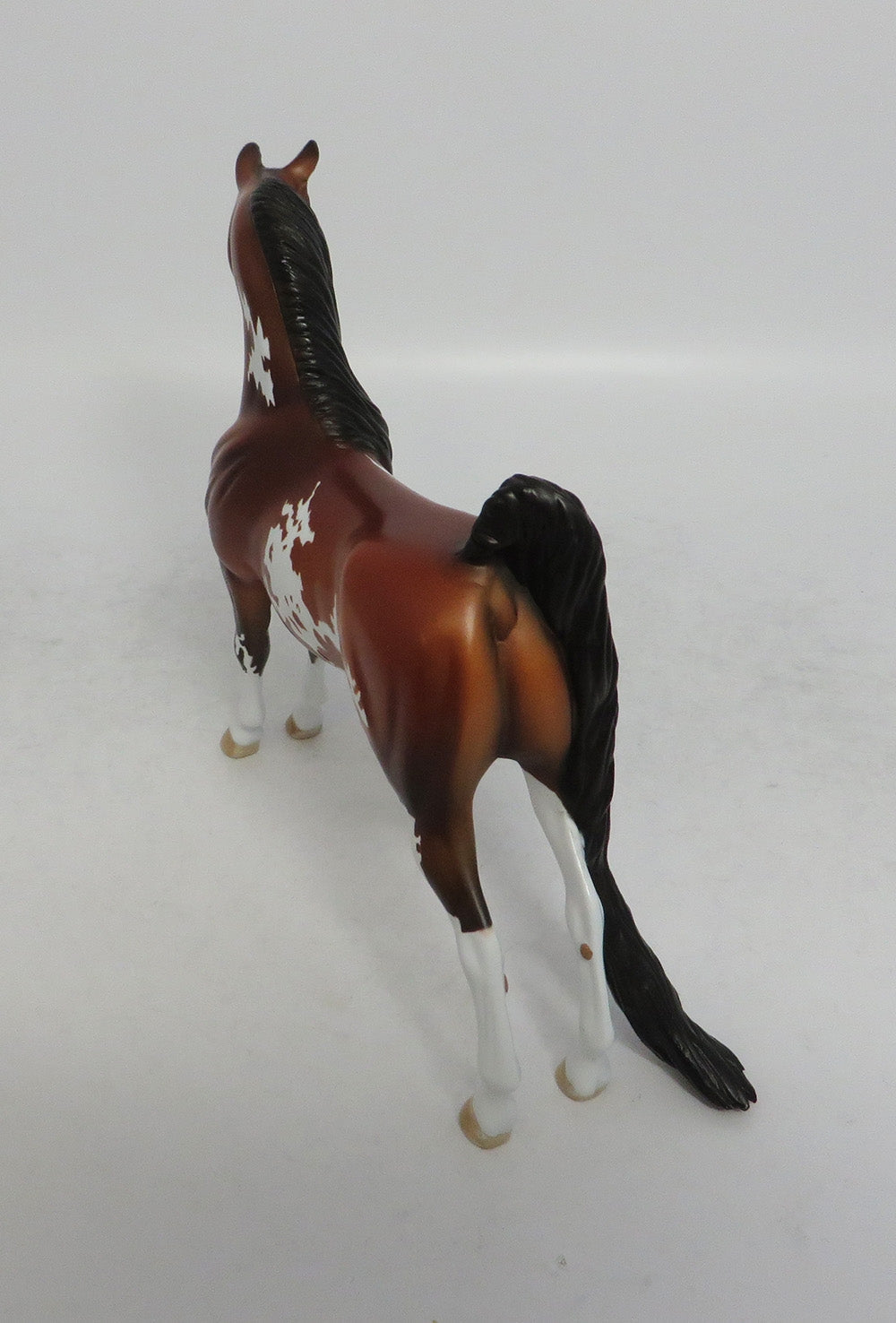 POETRY GENERATOR - OOAK BAY PINTO PEBBLES MODEL HORSE SHCF2018