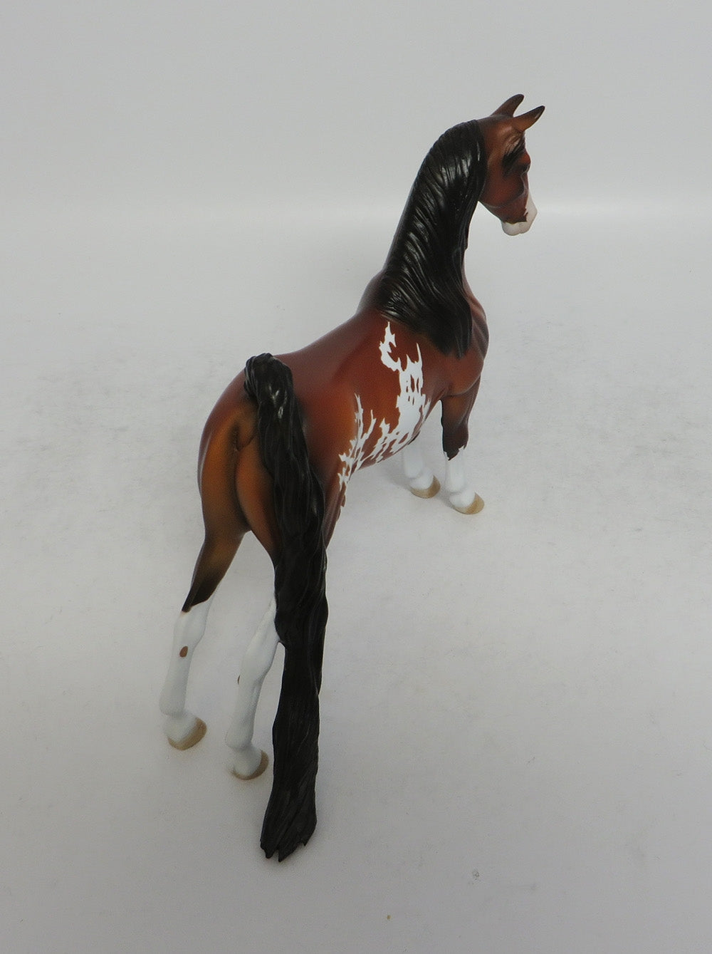 POETRY GENERATOR - OOAK BAY PINTO PEBBLES MODEL HORSE SHCF2018