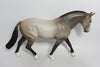 MR.SANDMAN-LE-5 GREY IRISH DRAFT MODEL HORSE BY AUDREY DIXON 12/14/18