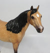 CABO-OOAK DAPPLE BUCKSKIN ISH MODEL HORSE BY CAROLINE BOYDSTON 5/17/18