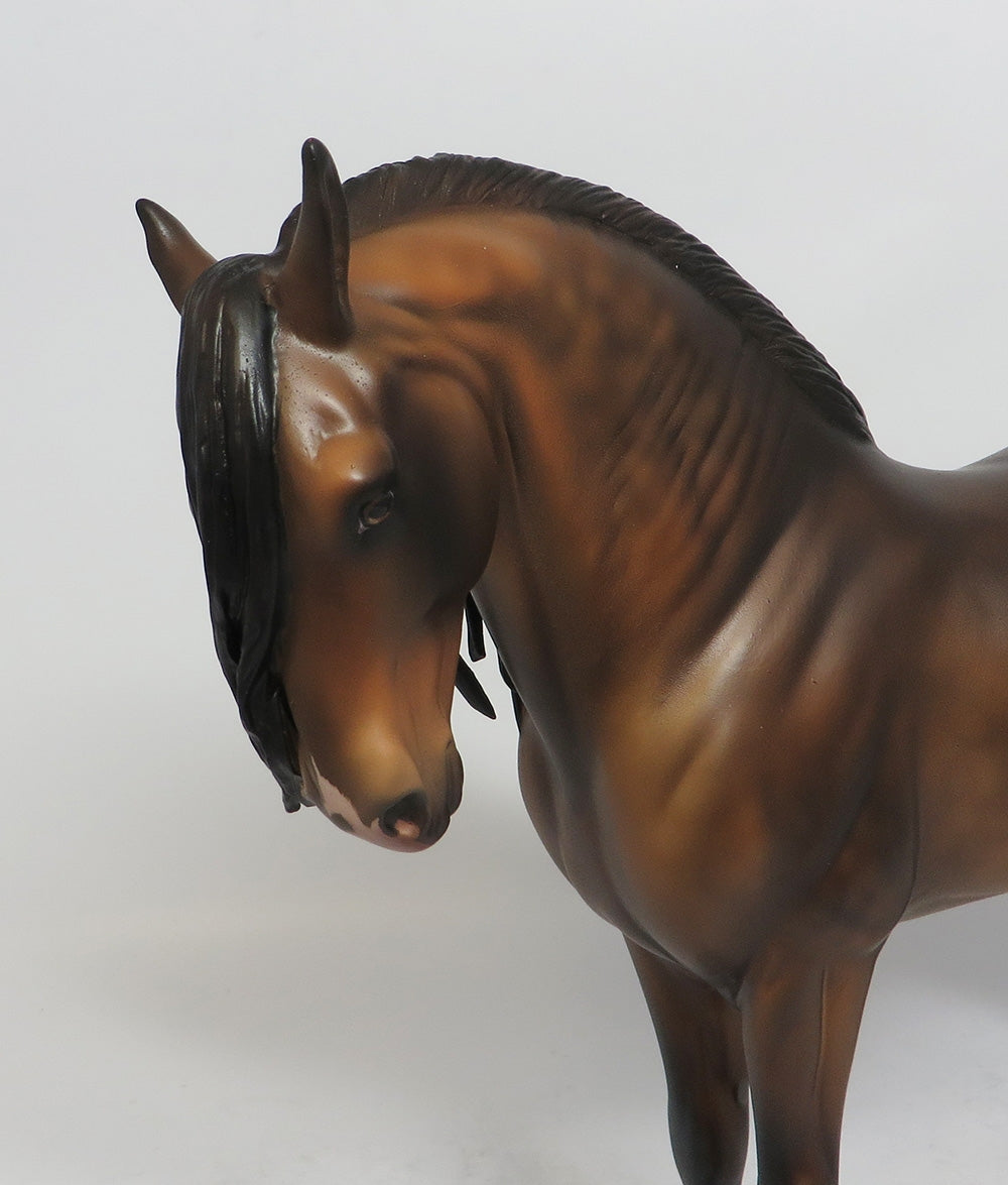 GLITZI-OOAK SOOTY BUCKSKIN ANDALUSIAN BY JULIE KEIM 5/17/18