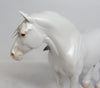 SNOW BUNNY-LE-50 PEARL WHITE HEAVY DRAFT MARE MODEL HORSE 12/18/18