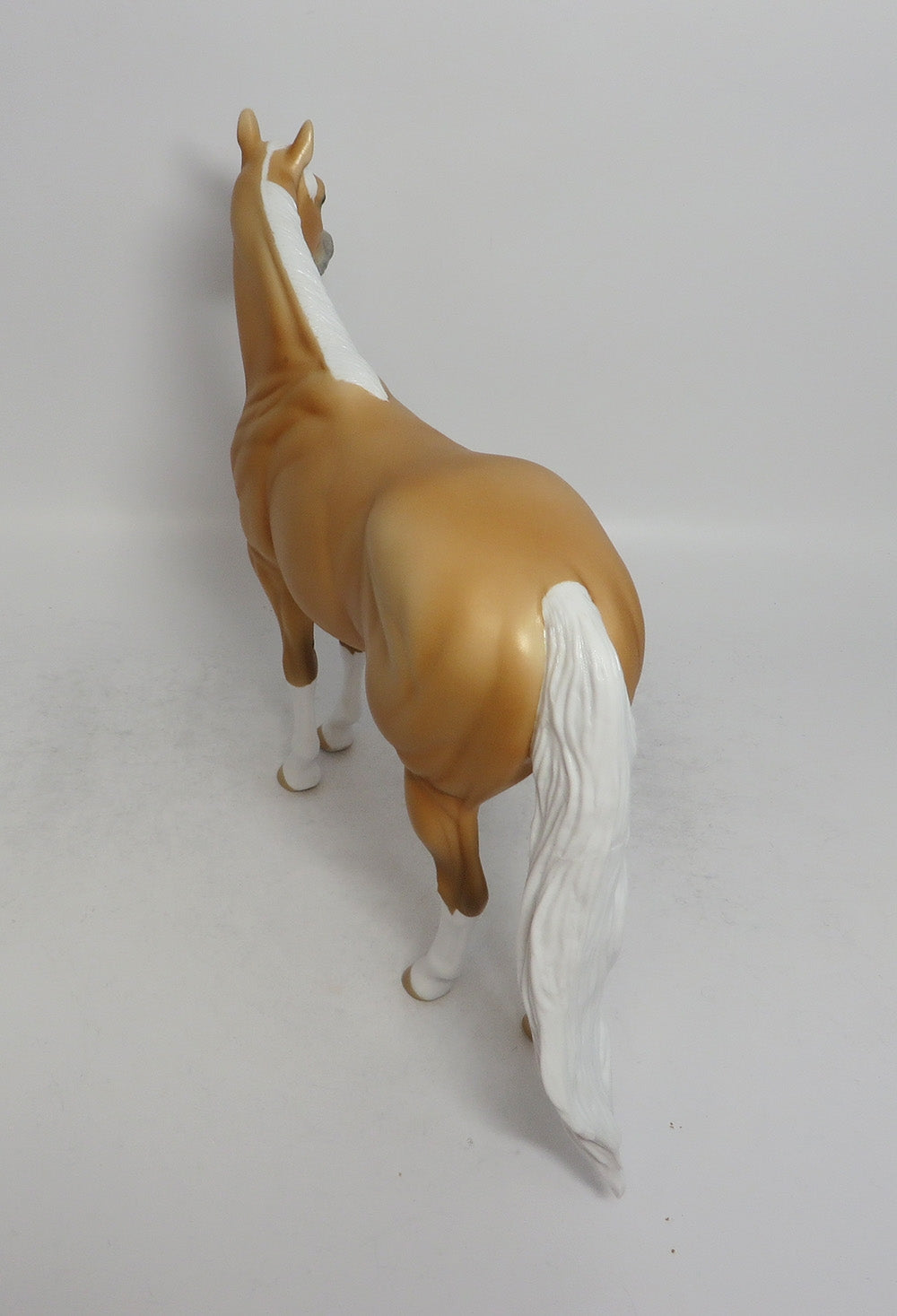 THE BOMB - OOAK PALOMINO ISH MODEL HORSE SHCF2018