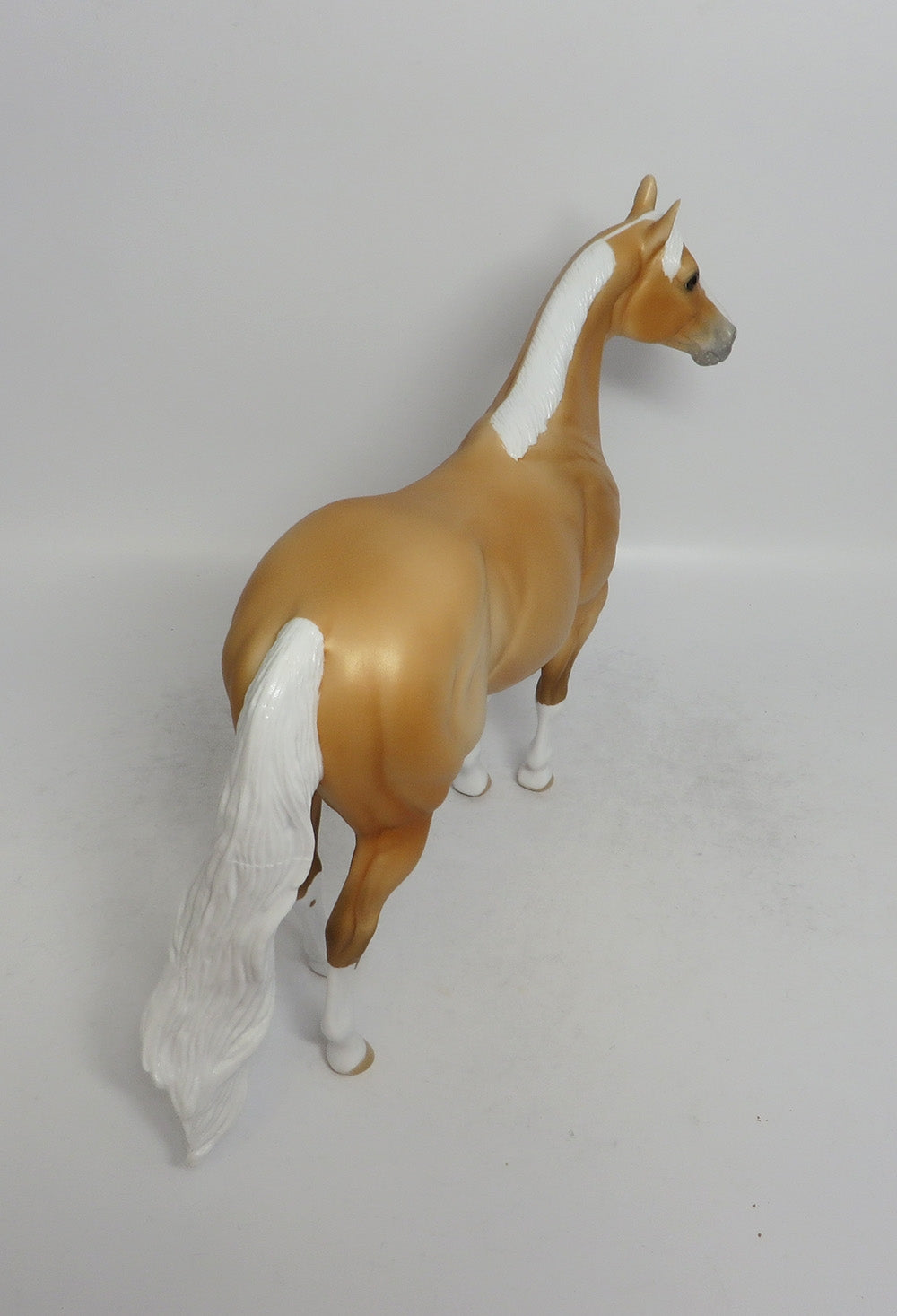 THE BOMB - OOAK PALOMINO ISH MODEL HORSE SHCF2018