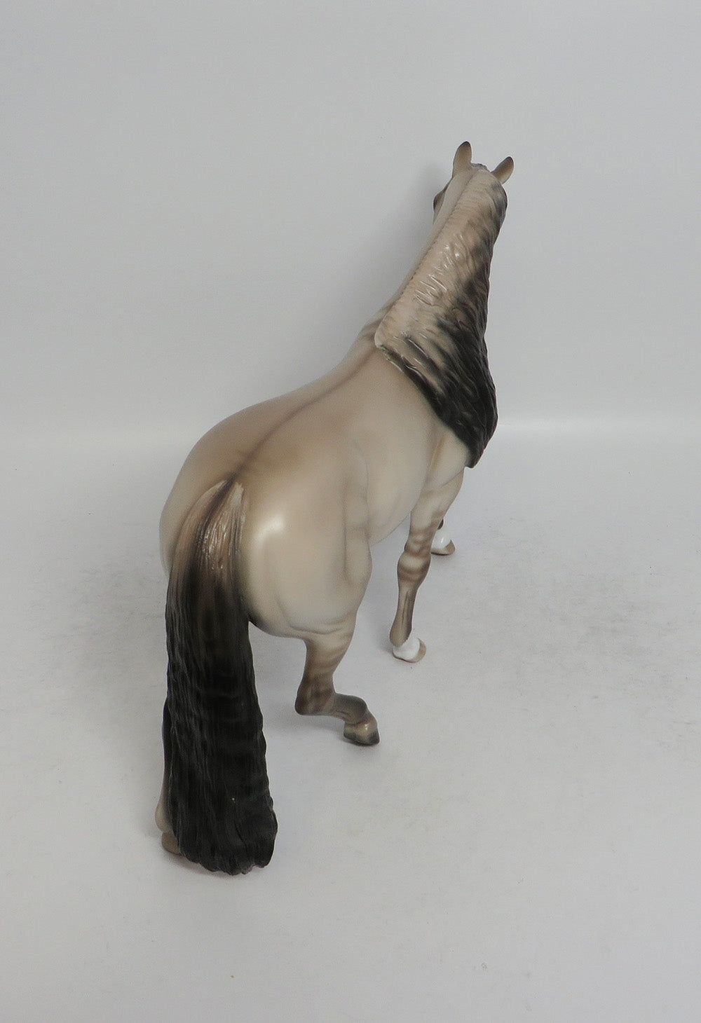 ADO ANNIE - OOAK PALE DUN PONY MODEL HORSE BY SHERYL LEISURE SHCF2018