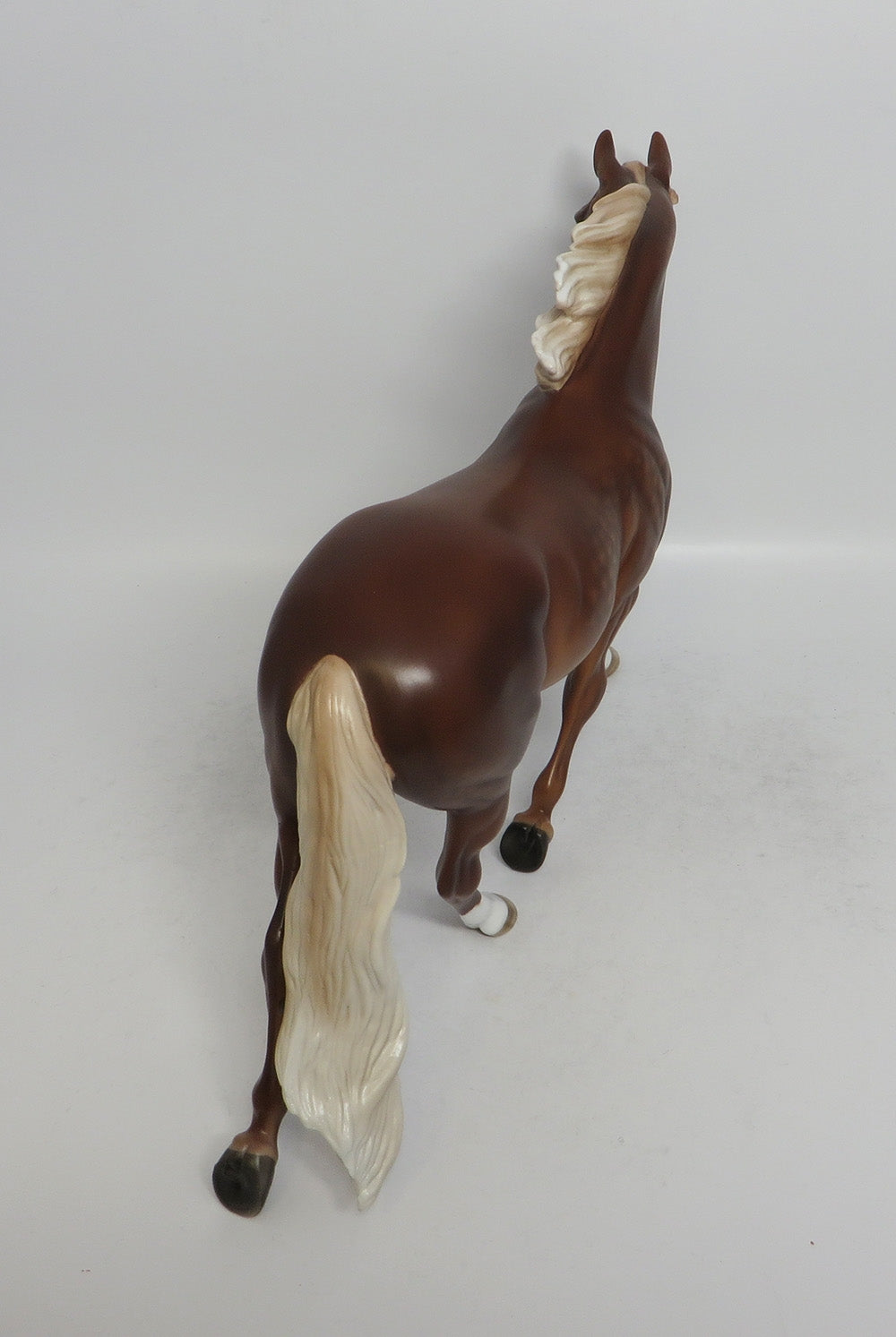 LAUREY - OOAK DAPPLE SORREL PALOUSE MODEL HORSE BY SHERYL LEISURE SHCF2018