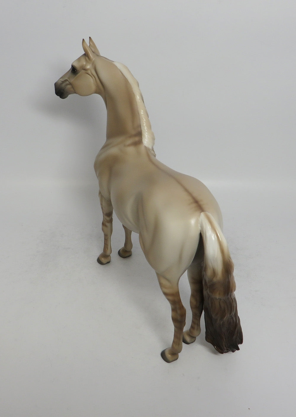 PEDDLER MAN - OOAK PALE RED DUN MORGAN MODEL HORSE BY SHERYL LEISURE SHCF2018
