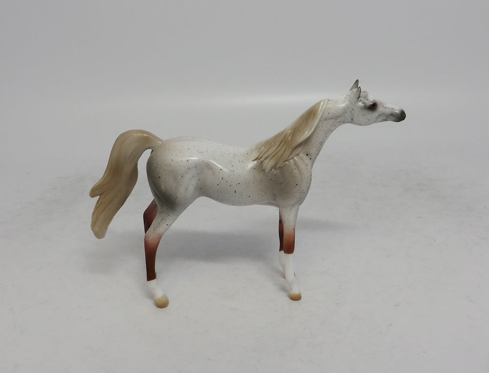 TRITON - OOAK FLEA BITTEN GREY ARABIAN CHIP SHCF2018