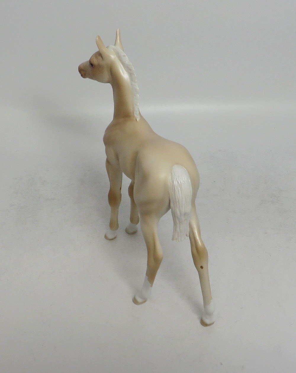 ATLANTA - OOAK CREAM FOAL MODEL HORSE SHCF2018