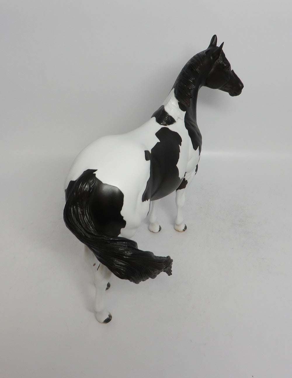 ADIOS - LE4 DARK CHESTNUT PINTO ISH MODEL HORSE SHCF2018