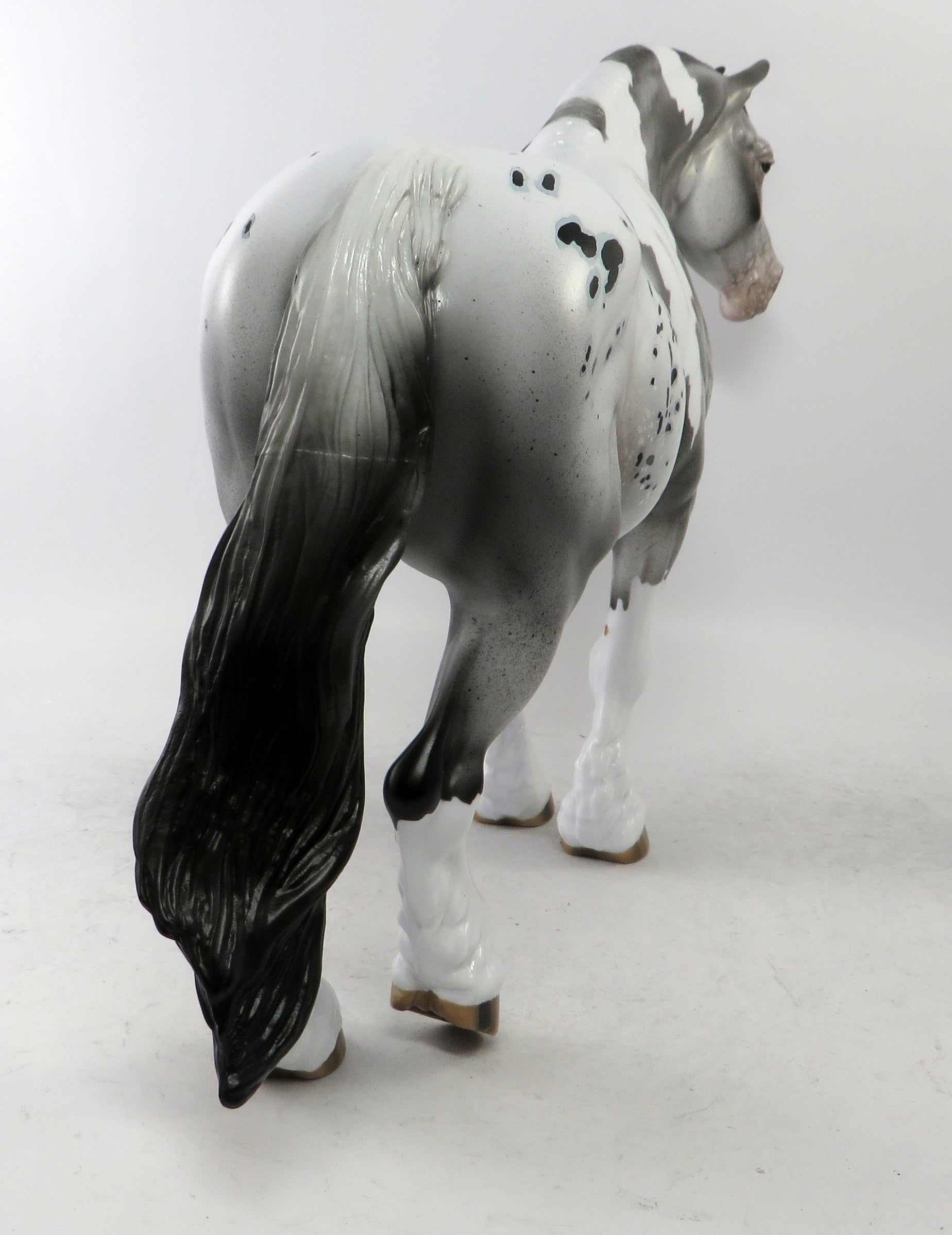 KIT-KAT-OOAK PINTALOOSA HEAVY DRAFT MARE BY AUDREY DIXON 1/4/19