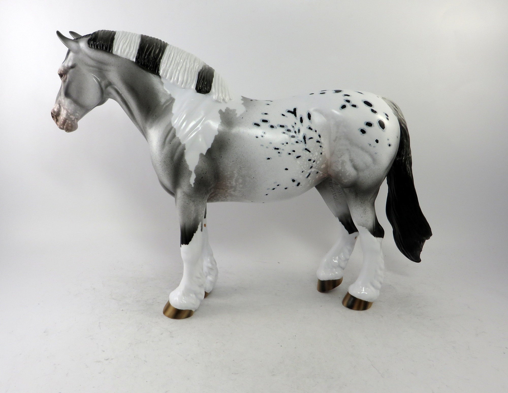 KIT-KAT-OOAK PINTALOOSA HEAVY DRAFT MARE BY AUDREY DIXON 1/4/19