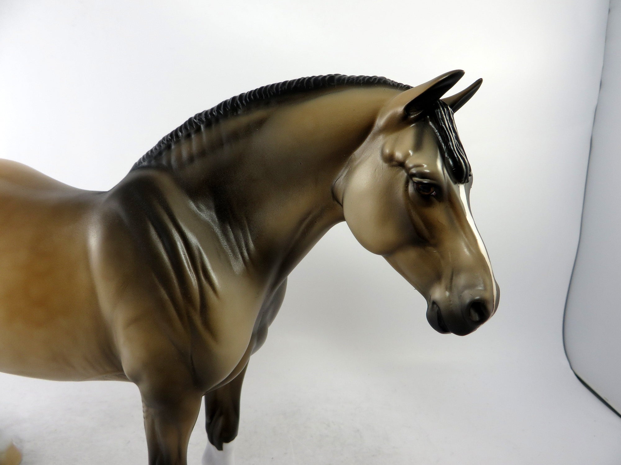 DOLLY- OOAK DAPPLED BUCKSKIN MARE CUSTOM BY AUDREY DIXON 1-4-19