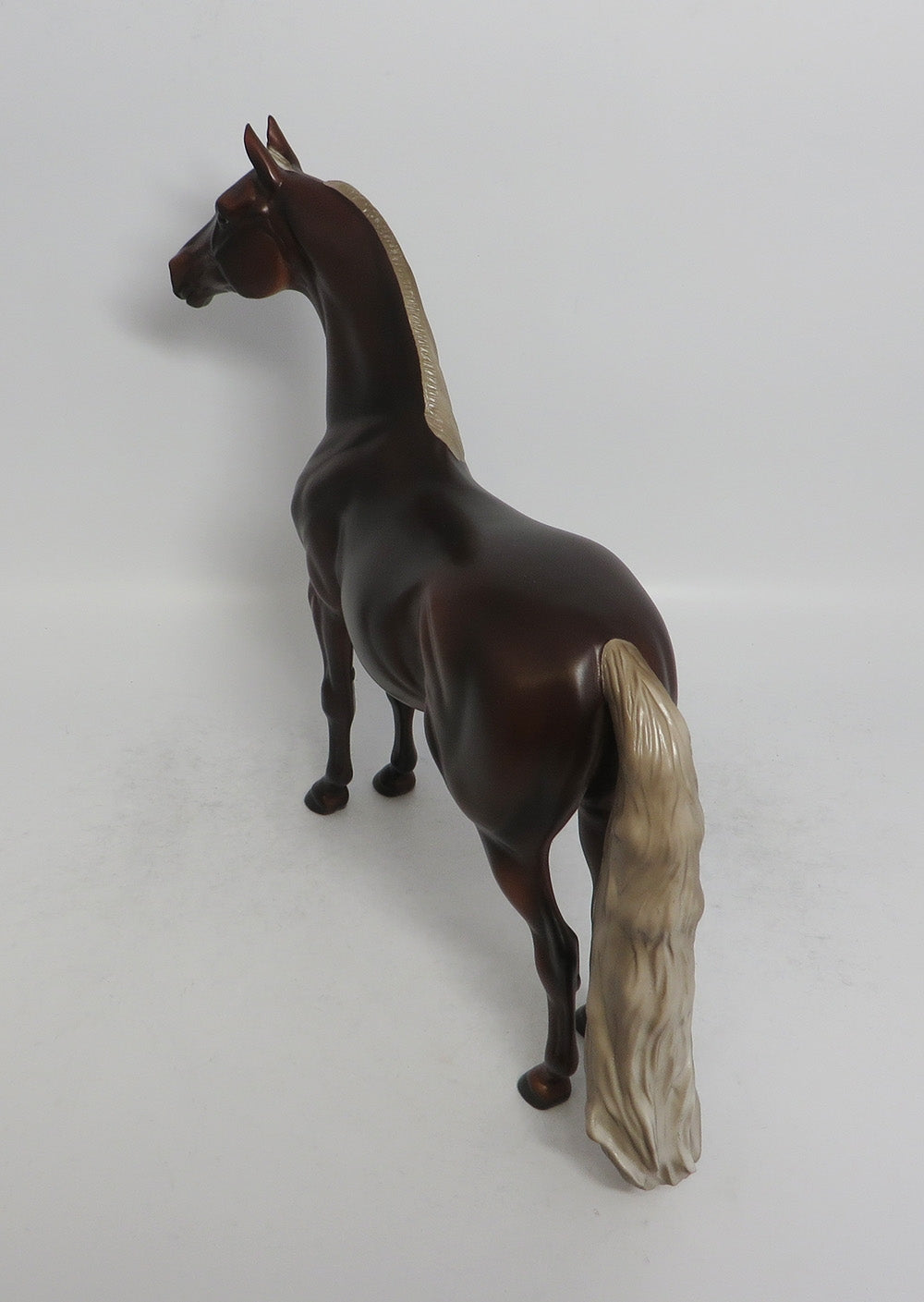 ALFIE - LE4 LIVER CHESTNUT MORGAN MODEL HORSE SHCF2018