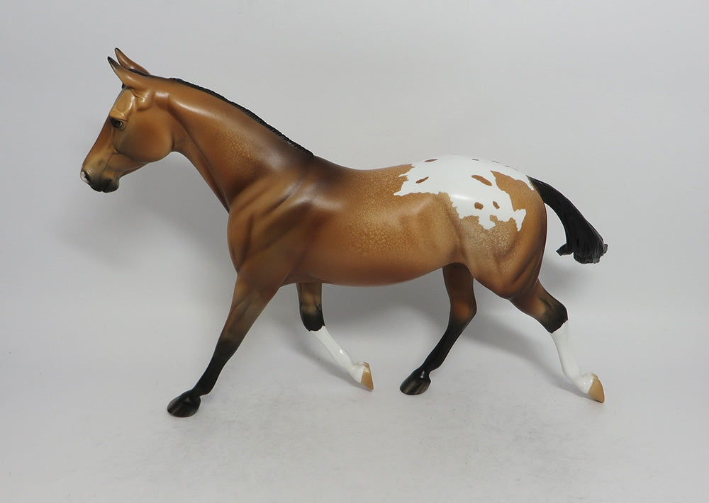 BENJI - LE3 BAY APPALOOSA PALOUSE MODEL HORSE