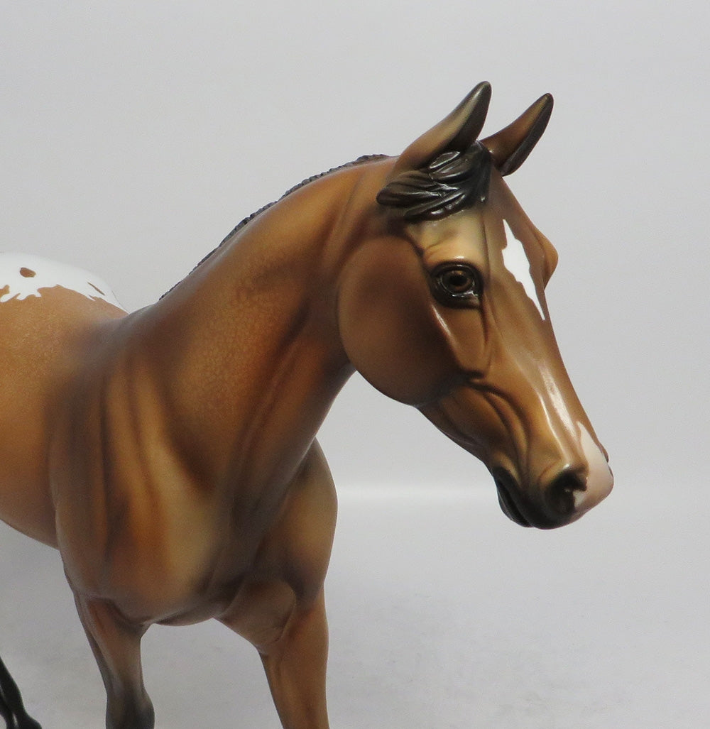 BENJI - LE3 BAY APPALOOSA PALOUSE MODEL HORSE