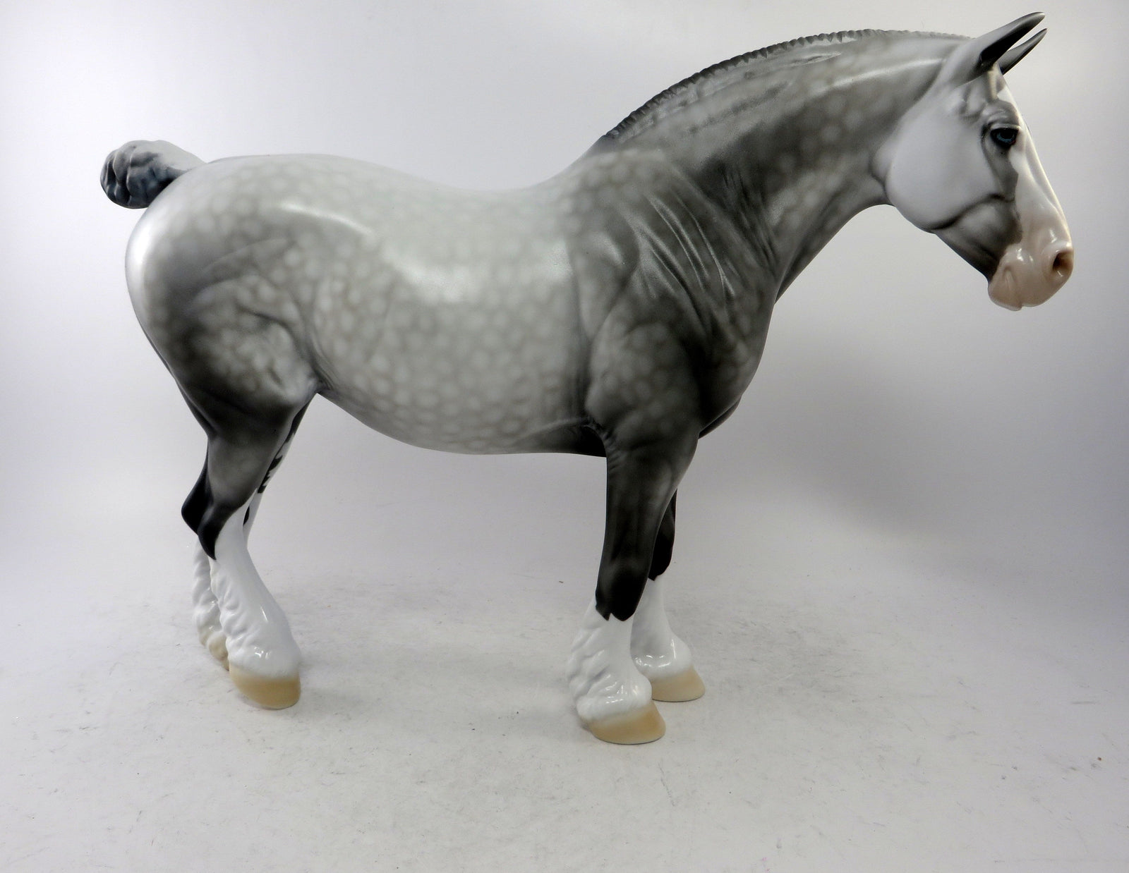 CHICA- OOAK DAPPLED GREY MARE DARFTER BY DAWN QUICK 1-4-19