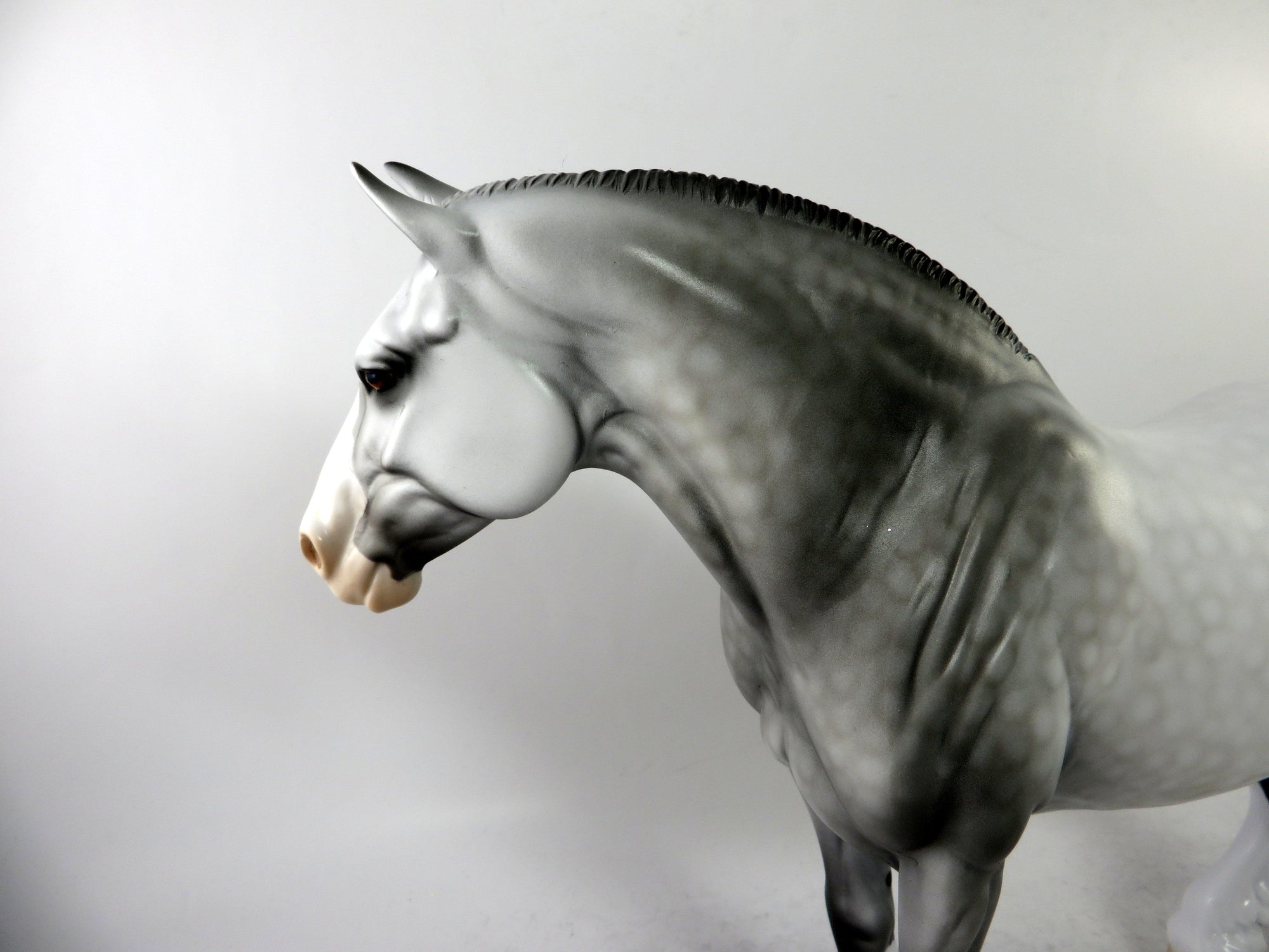 CHICA- OOAK DAPPLED GREY MARE DARFTER BY DAWN QUICK 1-4-19