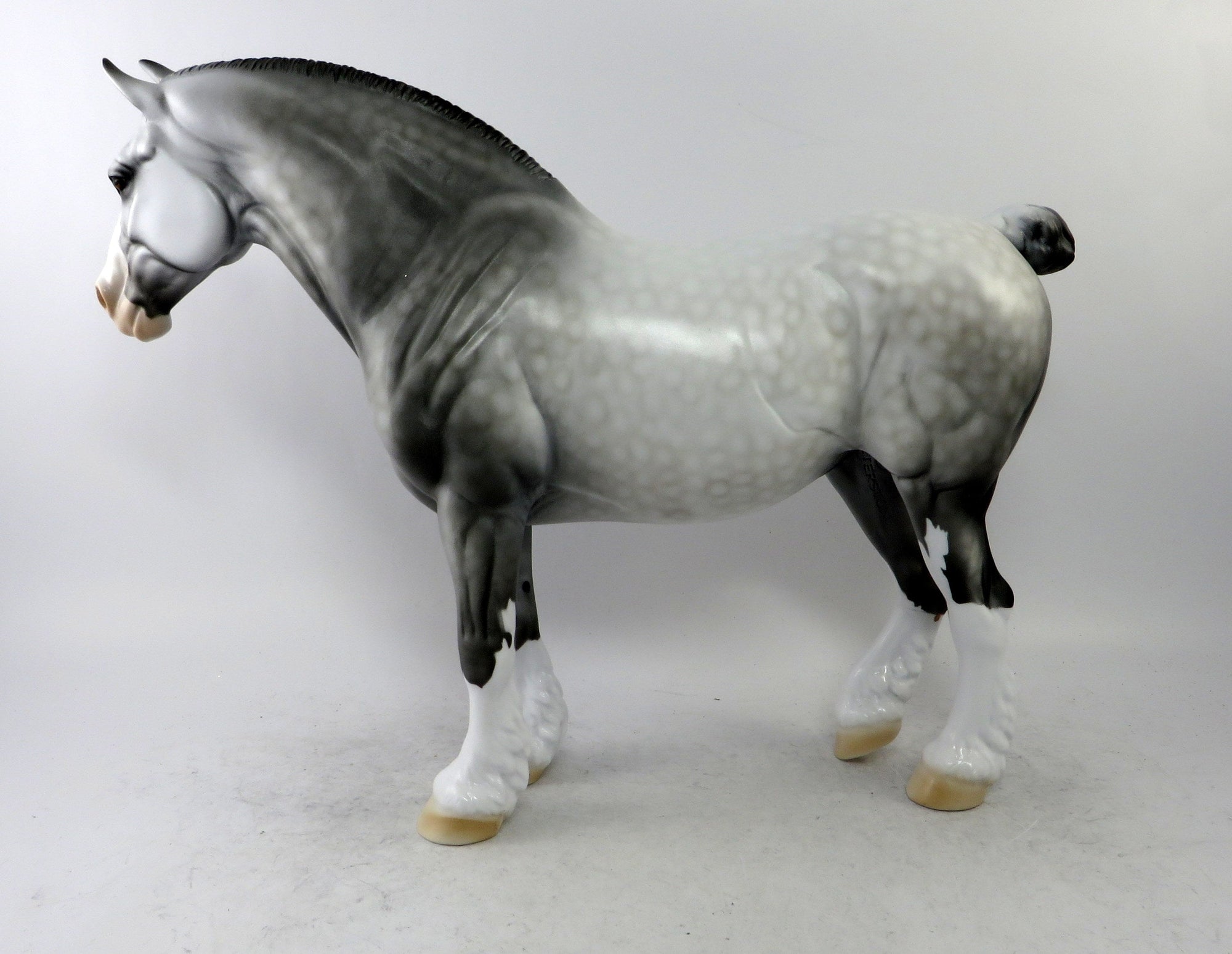 CHICA- OOAK DAPPLED GREY MARE DARFTER BY DAWN QUICK 1-4-19