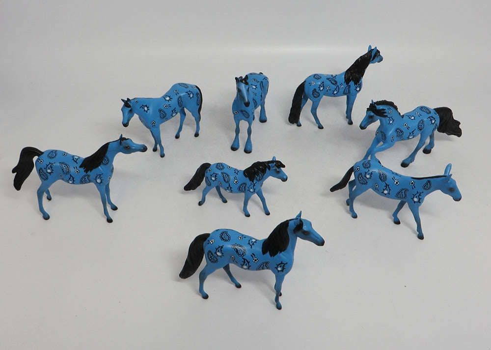 PAISLEY BLUE - LE8 BLUE PAISLEY CHIP RUN SHCF2018