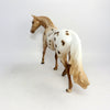 WIPEOUT-OOAK-CHESTNUT APPALOOSA PONY MODEL HORSE-1/11/19