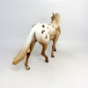 WIPEOUT-OOAK-CHESTNUT APPALOOSA PONY MODEL HORSE-1/11/19