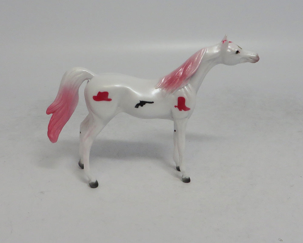 RED RIDER - OOAK WESTERN DECORATOR ARABIAN CHIP SHCF2018