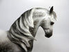 NAME THAT TUNE-OOAK-DAPPLE GREY ANDALUSIAN MODEL HORSE -1/11/19