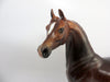 PASSWORD-OOAK- CHESTNUT ARABIAN MODEL HORSE-1/11/19