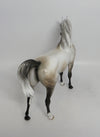 GENEVA-OOAK DAPPLE GREY ARABIAN MODEL HORSE BY SHERYL LEISURE 5/11/18