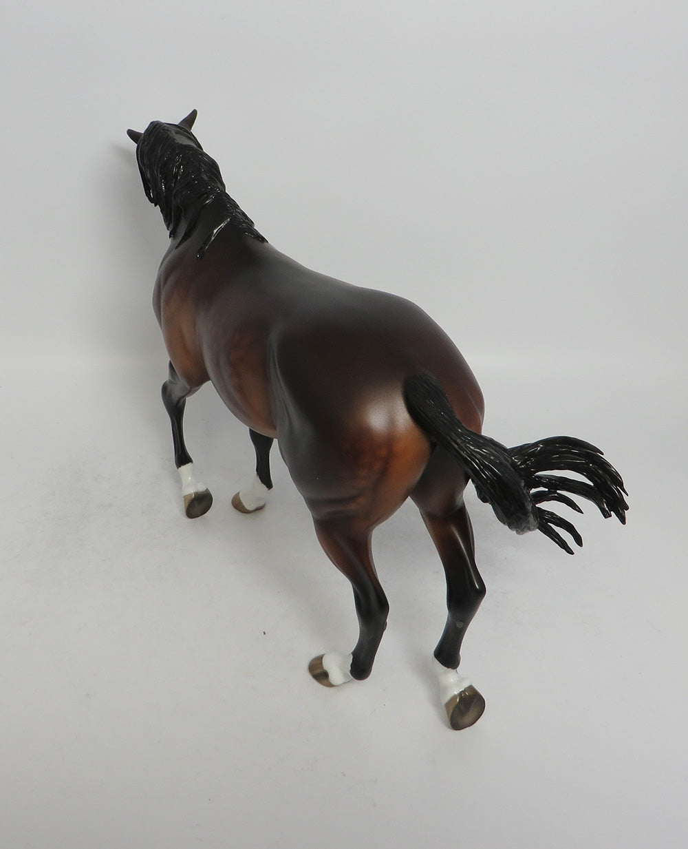 SUASALITO~OOAK STAR DAPPLE BAY THOROUGHBRED MODEL HORSE BY SHERYL LEISURE 5/11/18
