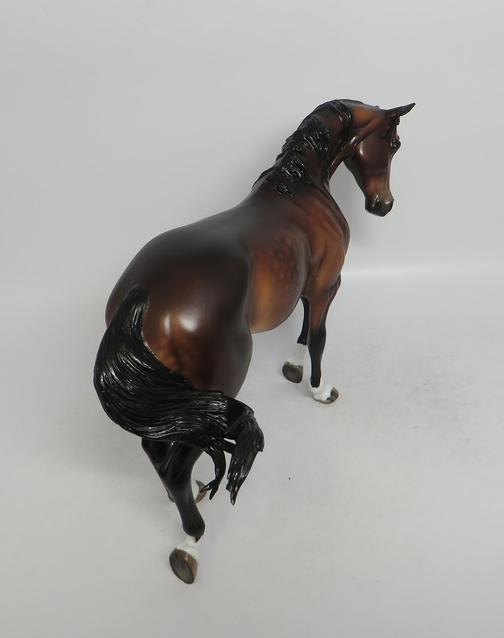SUASALITO~OOAK STAR DAPPLE BAY THOROUGHBRED MODEL HORSE BY SHERYL LEISURE 5/11/18