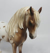 CHESSMAN-OOAK CHESTNUT APPALOOSA ANDALUSIAN MODEL HORSE BY SHERYL LEISURE 5/11/18
