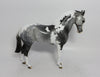 SCADIA-OOAK STAR DAPPLE GREY PINTO ANDALUSIAN MODEL HORSE BY DAWN QUICK 5/18/18