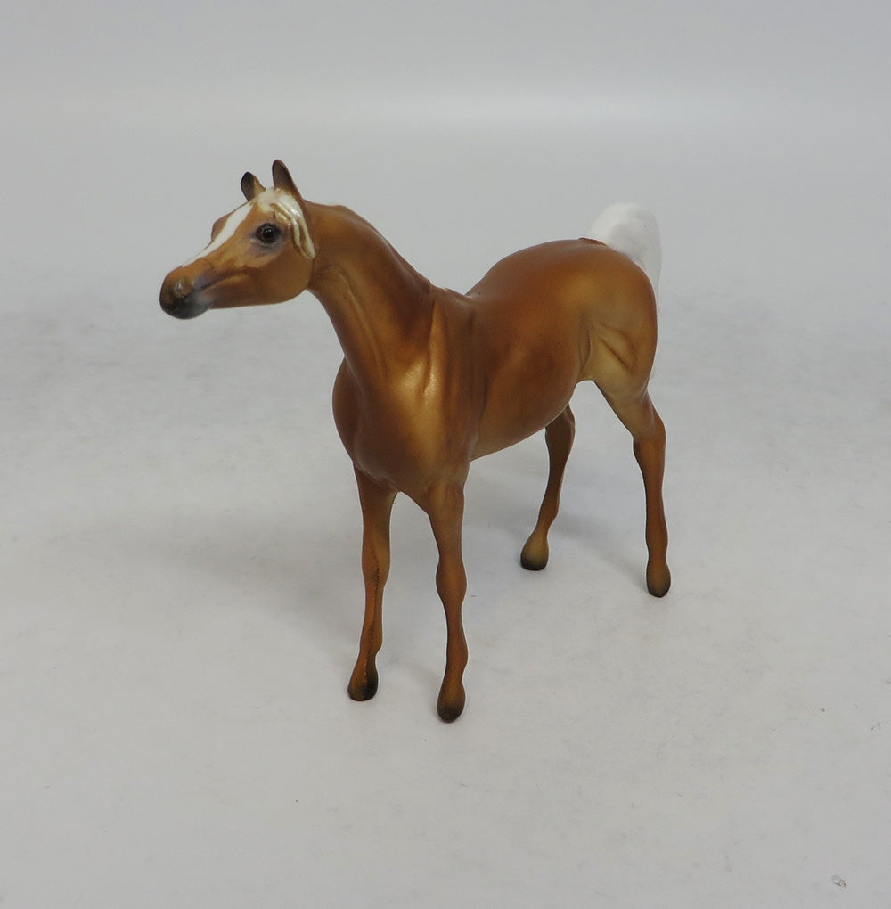 DAFFODIL - OOAK DAPPLE GOLDEN PALOMINO ARABIAN CHIP