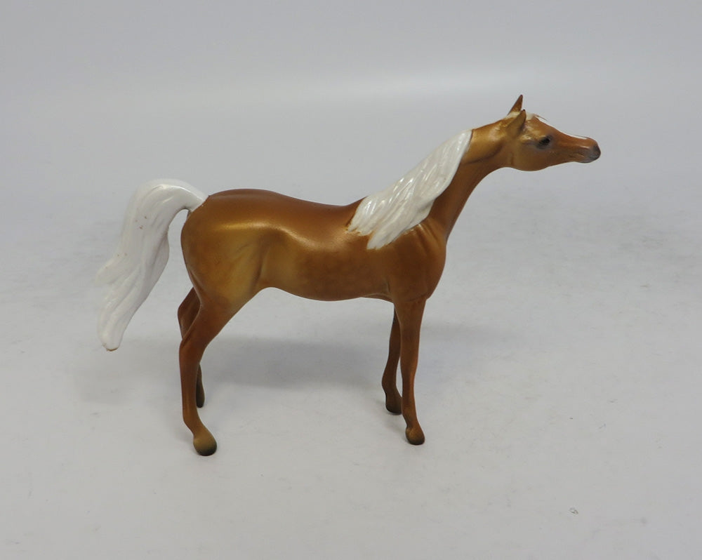 DAFFODIL - OOAK DAPPLE GOLDEN PALOMINO ARABIAN CHIP