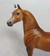 SUNDANCE - OOAK DAPPLE GOLDEN PALOMINO ARABIAN MODEL HORSE EQ2018