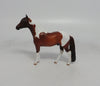 CARROT TOP - OOAK CHESTNUT PINTO ANDALUSIAN CHIP