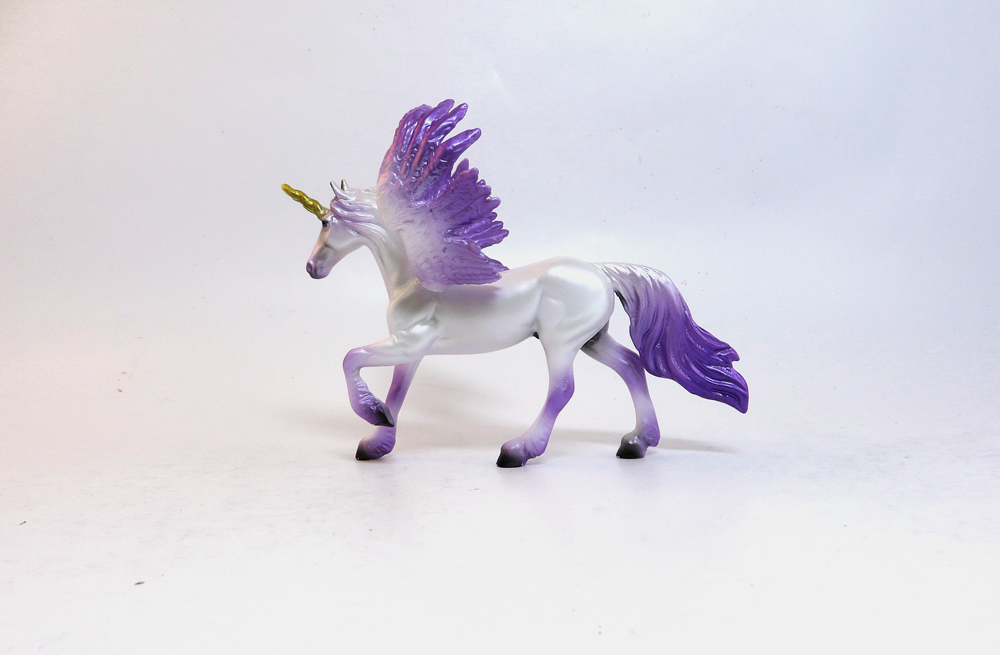 LOVE STRUCK-OOAK VALENTINE PEGA CHIP MODEL HORSE 1/18/19