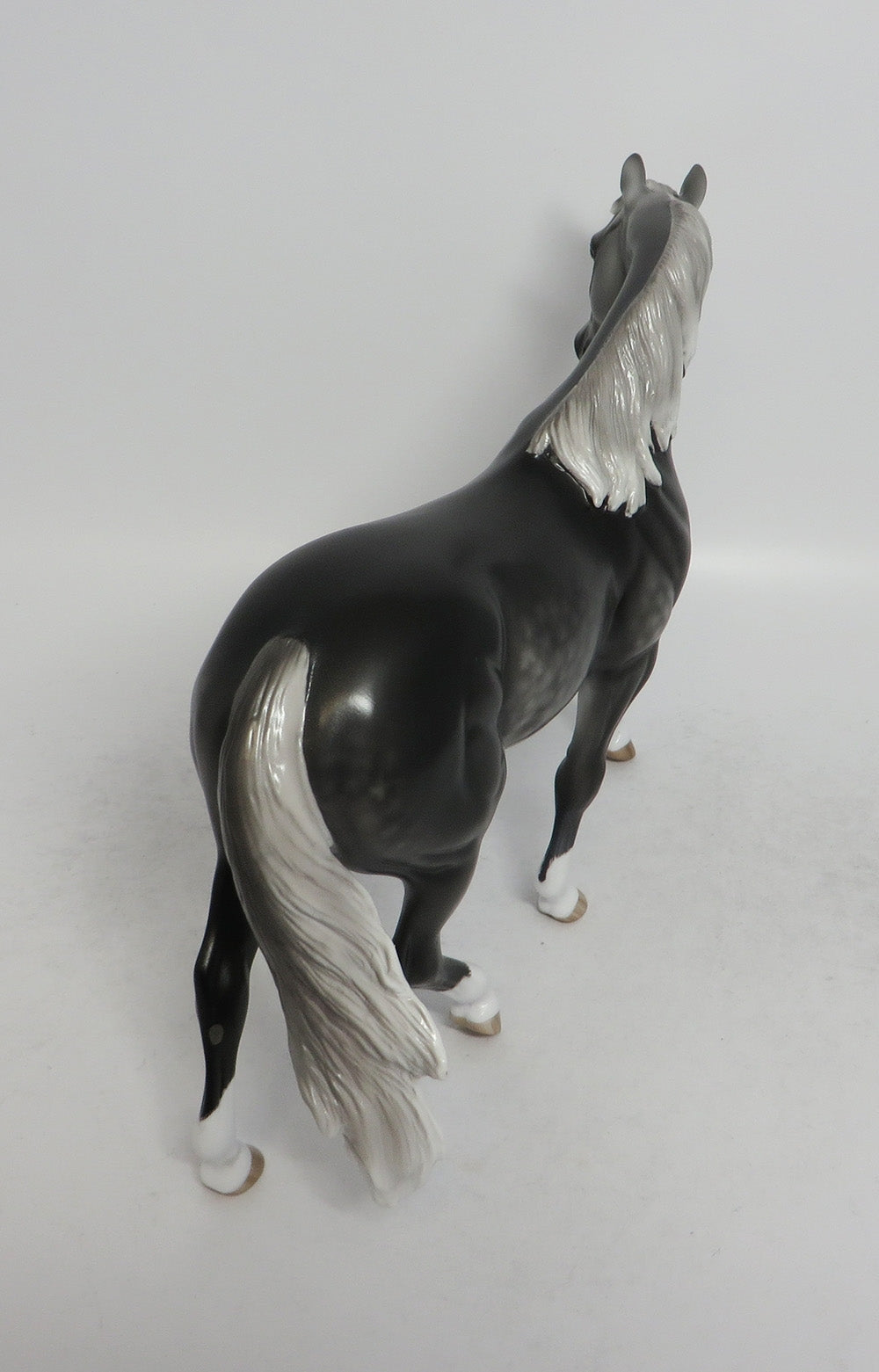 MAGDALENA - OOAK DAPPLE GREY PONY MODEL HORSE BY SL 5/18/18