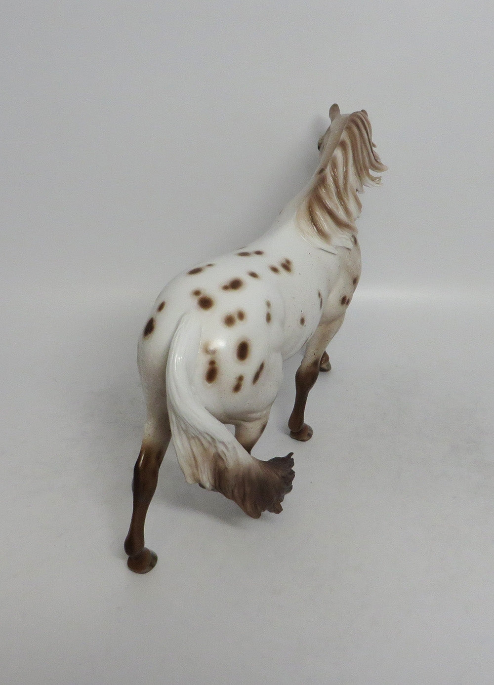 BUCCELLATO-OOAK CHESTNUT APPALOOSA PONY MODEL HORSE BY SL 5/18/18