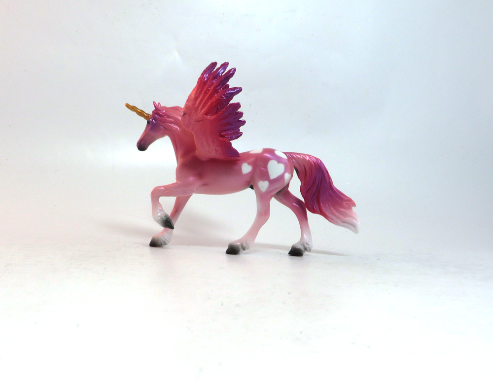 TRUE LOVE-OOAK VALENTINE PEGA CHIP MODEL HORSE 1/18/19