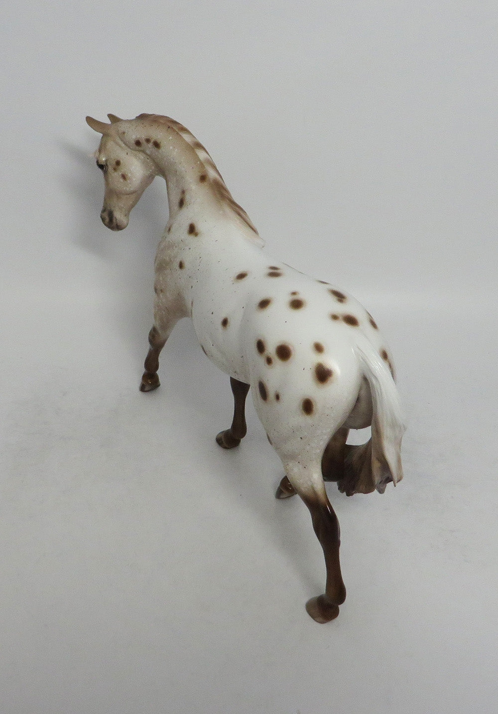 BUCCELLATO-OOAK CHESTNUT APPALOOSA PONY MODEL HORSE BY SL 5/18/18