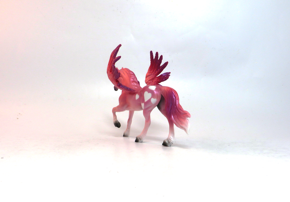TRUE LOVE-OOAK VALENTINE PEGA CHIP MODEL HORSE 1/18/19