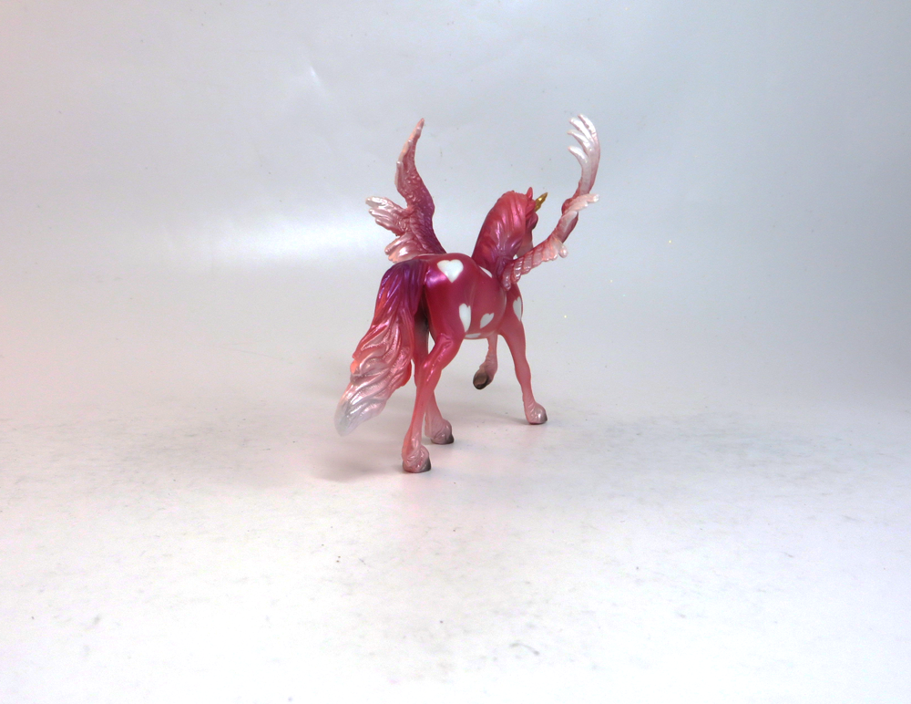 PINK PASSION-OOAK VALENTINE PEGA CHIP MODEL HORSE 1/18/19