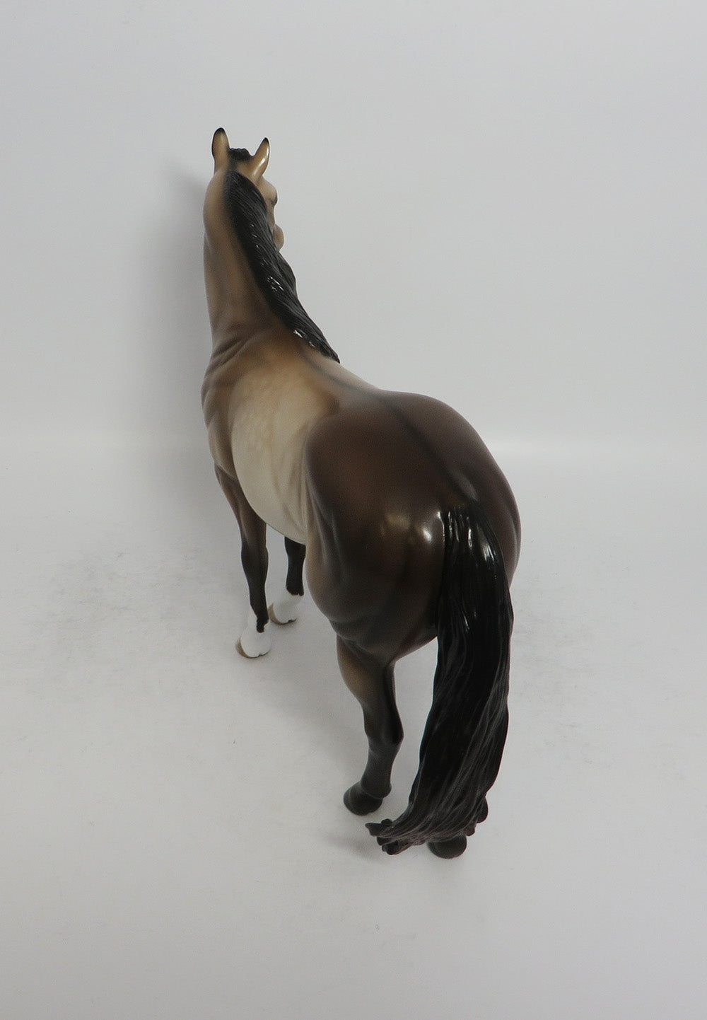 OPONKI-OOAK DAPPLE BUCKSKIN ISH MODEL HORSE 5/18/18
